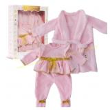 FAO Schwarz 14-Inch Doll Pajama Robe Set