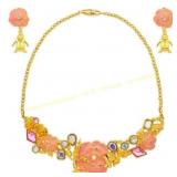 2ct Disney Princess Belle Jewelry Set