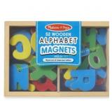 Melissa & Doug Magnetic Wooden Alphabet Set
