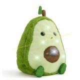 FAO Schwarz 11" Glow Plush LED Avocado Toy