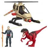 Jurassic World Reimagined Chopper Chase Pack