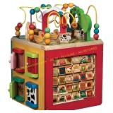 Battat Activity Cube   Farm Theme Wooden Toy
