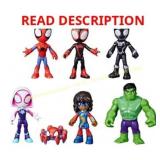 Marvel Spidey & Friends 7pk (Missing Hulk)