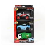 Maxx Action Mini City Lights Vehicles 3pk