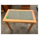 Tile top table
