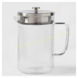 67oz Glass Pitcher with Lid, Threshold