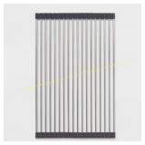 Brightroom Over-the-Sink Dish Drainer Silver