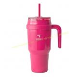 Dark Pink 40oz Vacuum Insulated Tumbler