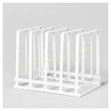 Wire Storage Pan Organizer White - Brightroom
