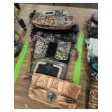 Assorted hand bags