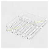 Brightroom 6-Compartment Tray, Clear