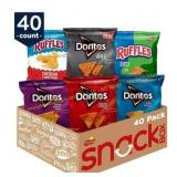 2ct. Frito-Lay Ruffles & Doritos Variety, 40 Bags