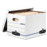 STOR/FILE Storage Box, Letter/Legal, 6/Pack