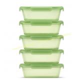 Ello 10pc Snap & Nest Meal Prep Containers