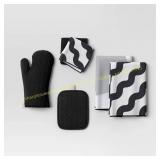 Room Essentials 6pc Kitchen Textile Set