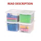 IRIS 4 Pack File Box Letter/Legal Size