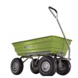 GORILLA CARTS 600 lb. Poly Garden Dump Cart