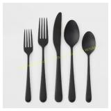 Harrington Flatware Set Black - Threshold