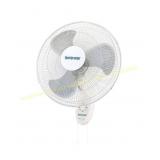 Hurricane 18 in. 90  Oscillating Wall Fan, White
