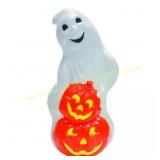 Union Products Light Up Ghost & Pumpkin Decor