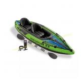 Intex Challenger K2 2-Person Kayak + Oars