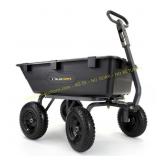 Gorilla Carts Poly Dump Cart 6 cu ft