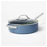 5qt Nonstick Ceramic Saute Pan Blue - Figmint