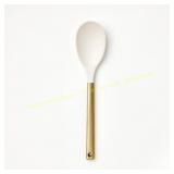 2ct. Figmint Stainless Nylon Solid Spoons, 13.15in