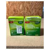 2ct. Amazon Basic Care Nicotine Lozenges 4mg 216pc