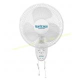 Hurricane Supreme 12 in. White Oscillating Fan
