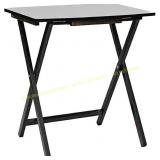 PJ Wood XL Tray Table Black