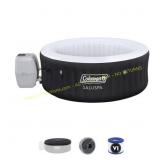 Miami Spa 4-Person Portable Hot Tub, Black