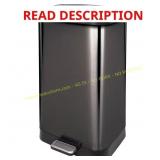 20 Gal Stainless Step Can w/ Antimicrobial Lid