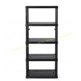 Max-it Black 5-Tier Garage Shelving (32x72x14)