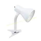 Globe Electric 10W A19 Goose Neck Lamp, White