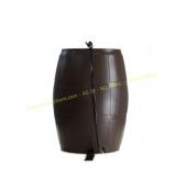 FCMP 50-Gallon Wood Rain Barrel with Spigot