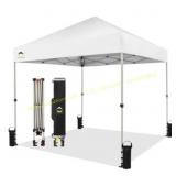 Crown shades 8x8 Centerlok Canopy - RS64F White