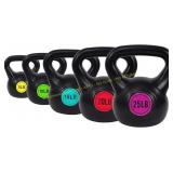BalanceFrom Wide Grip Kettlebell Set