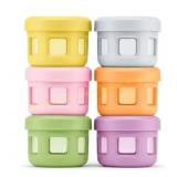 Ello 6pk Plastic Condiment Storage Containers