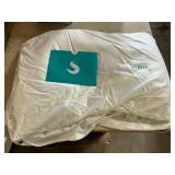 Sleepogram Padded Pillow Cover, White