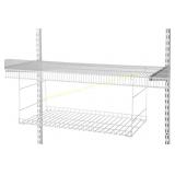Rubbermaid 2-ft x 12-in White Universal Shelf
