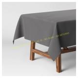 Threshold 120x60 Tablecloth, Gray