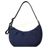 Nylon Crescent Shoulder Bag Crossbody