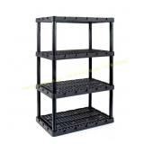 Black 24x56.25x36 Interlocking Shelf Unit