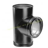 Model DVL Double Wall Stove Pipe Tee 6in