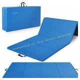 BalanceFrom 120x48 Folding Mat, Blue