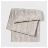 Threshold 14x108in. Jacquard Runner, Gray
