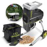 Sun Joe Silent Wood Chipper Shredder, 15-Amp