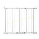 Kidco 31 in. Angle Mount Safeway Wall Gate White