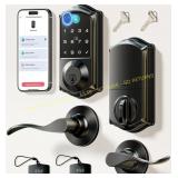 Veise VE017-L Fingerprint Lock with 2 Levers